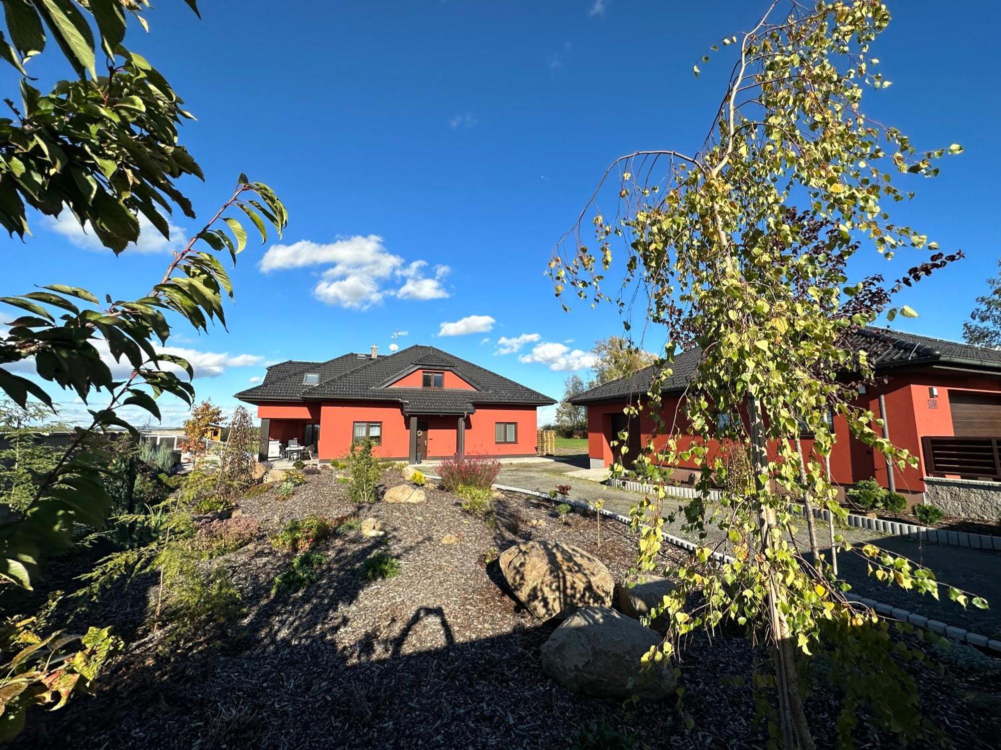 House&Garden&Pool Villa Slapy  Exterior photo