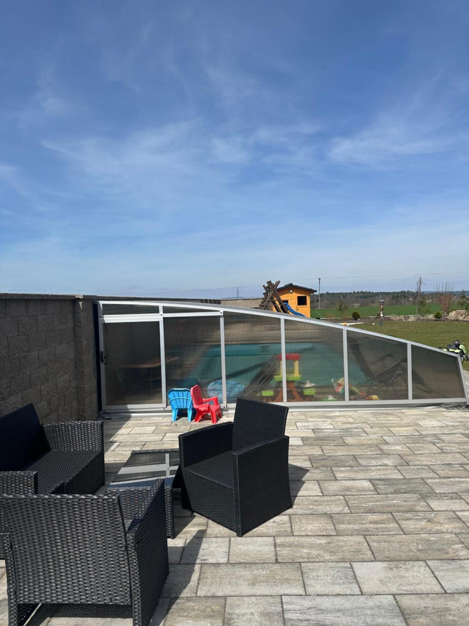 House&Garden&Pool Villa Slapy  Exterior photo